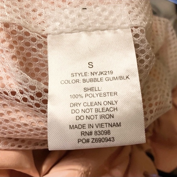 CI SONO Pink Hooded Jacket Size Small - Picture 11 of 11